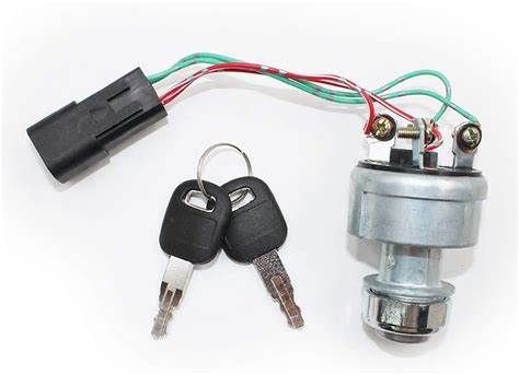 1428858 Ignition Switch 142-8858 With 2 Keys for Caterpillar Loaders 906 257B ...