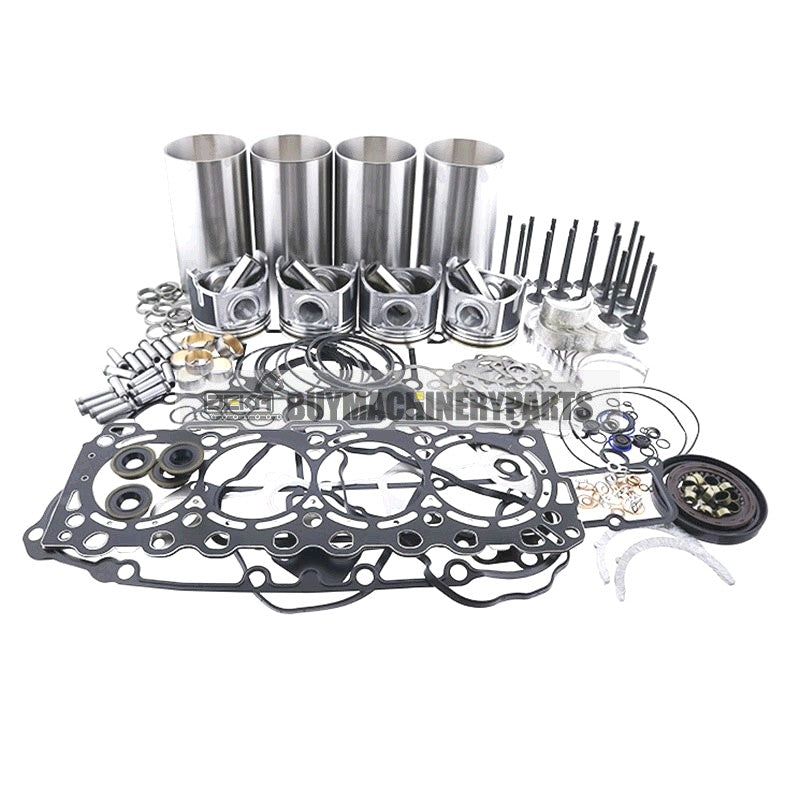 Overhaul Rebuild Kit for Mitsubishi K4F Engine WS200 WS210 WS310 WS410 Wheel Loader