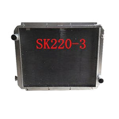 For Kobelco Excavator MD240C SK220-3 SK220-6 SK220LC-3 SK220LC-6 Water tank Radiator Core ASS'Y 2452U418F1