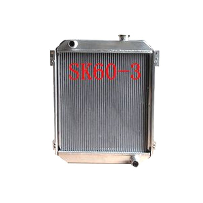 For kobelco Excavator SK60 SK60-3 SK60-6 Water tank Radiator Core ASS'Y 2452U424R100 2452U424S1