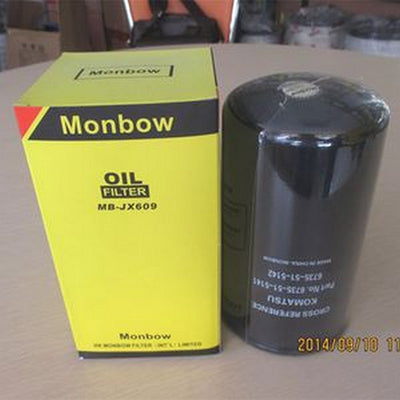 For Komatsu 830 830B D41P-6K CD60R-1A WA150-3-SN JV100WA-2T CD60R-1B Oil Filter 6735-51-5141