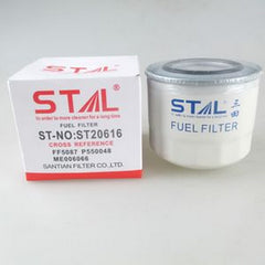 For Hyundai R55-3 R55W-3 HSL810 Fuel Filter 119000-55600