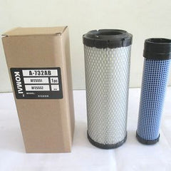 For Hitachi ZX55UR ZX55UR-2 ZX55UR-3 Air Filter 4417516 and 4423981