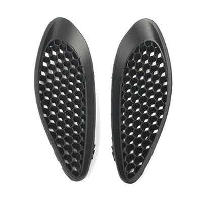 Left & Right Hood Bezel Insert Trim 68090698AB 68090699AB for 12-19 Jeep Grand Cherokee 6.4L Engine