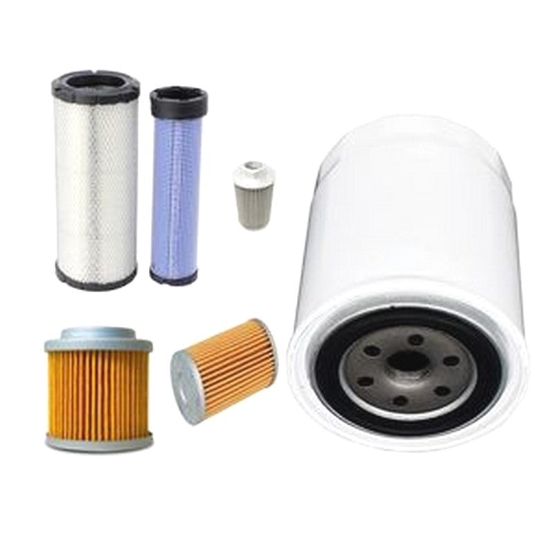 Maintenance Filter Kit Maintenance Filter Kit for Kubota KX121-3 Mini Excavator ...