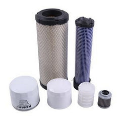 Maintenance Filter Kit for Yanmar Engine 3TNV88 Hitachi Excavator ZX35U-2 ZX35U-2U