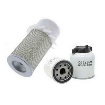 Maintenance Filter Kit for Kubota Engine D722 Bobcat Skid Steer Loader 453