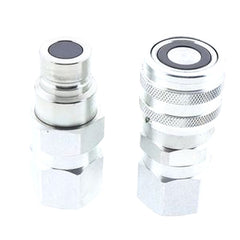 Male & Female Hydraulic Flat Face Quick Coupler Kit 195-6525 195-6526 for Caterpillar CAT