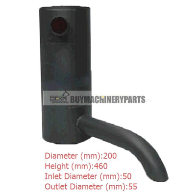 Muffler Silencer for Case CX75 Excavator