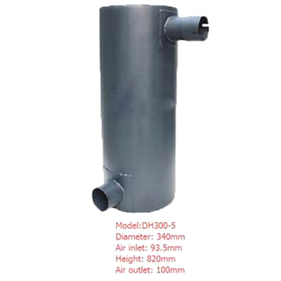 Muffler Silencer for Doosan Excavator DH300-5