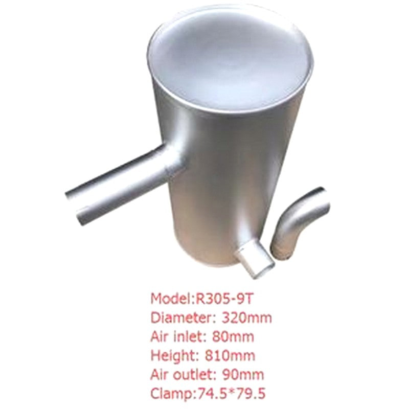 Muffler Silencer for Hyundai Excavator R305-9T