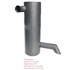 Muffler Silencer for Hyundai Excavator R335-9