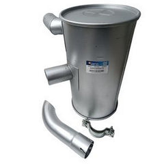 Muffler YT12P00010P1 YT12P00008F1 for Kobelco Excavator 70SR-1E SK80CS-1E 70SR-1ES 80MSR-1E 80MSR-1ES