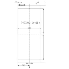 Oil Cooler 206-03-42131 for Komatsu PC220-1 PC220-2 Excavator