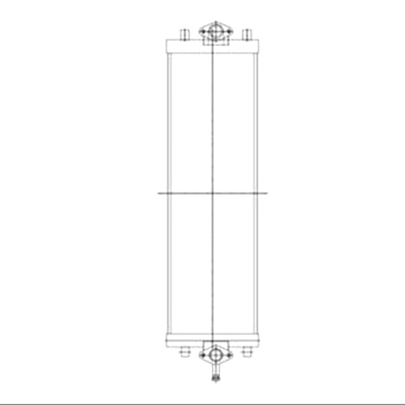 Oil Cooler 21K-03-72140 for Komatsu PC190NLC-8 PC190LC-8 PC180NLC-7-E0 PC180LC-7-E0 PC160LC-8 PC160LC-7E0