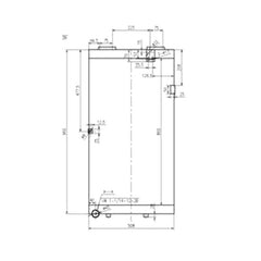 Oil Cooler for Caterpillar CAT 966G-1 Wheel Loader