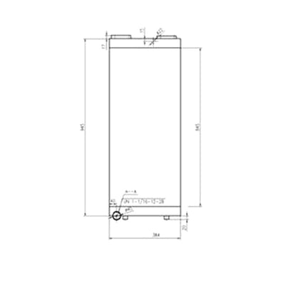 Oil Cooler for Caterpillar CAT 966G-2 E325C