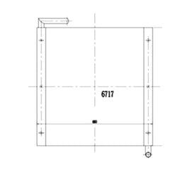 Oil Cooler for Kobelco Excavator SK120-5