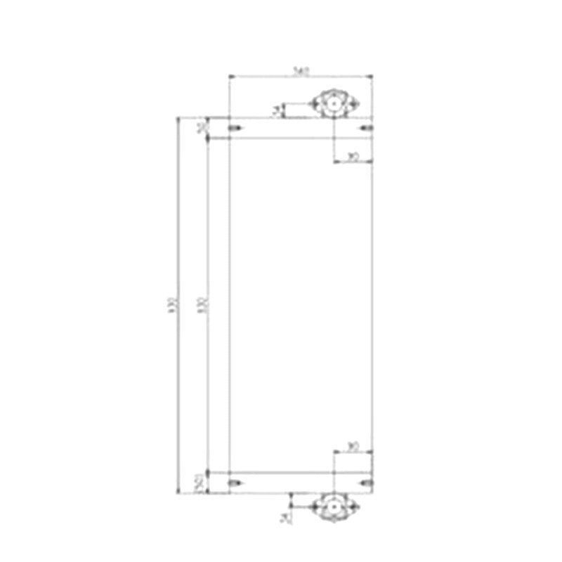 Oil Cooler for Kobelco Excavator SK210-8