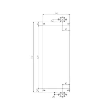 Oil Cooler for Kobelco Excavator SK210-8