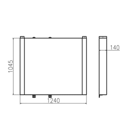 Oil Cooler for Komatsu PC2000-8 Excavator