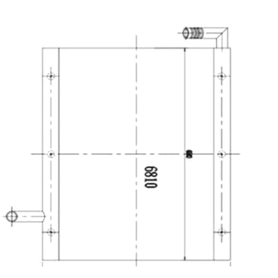 Oil Cooler LN00036 for Sumitomo Excavator SH120-2