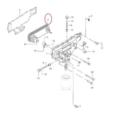 Oil Cooler VAME013360 for New Holland E235SRLC E215 E160 EH160 EH215 E235SR
