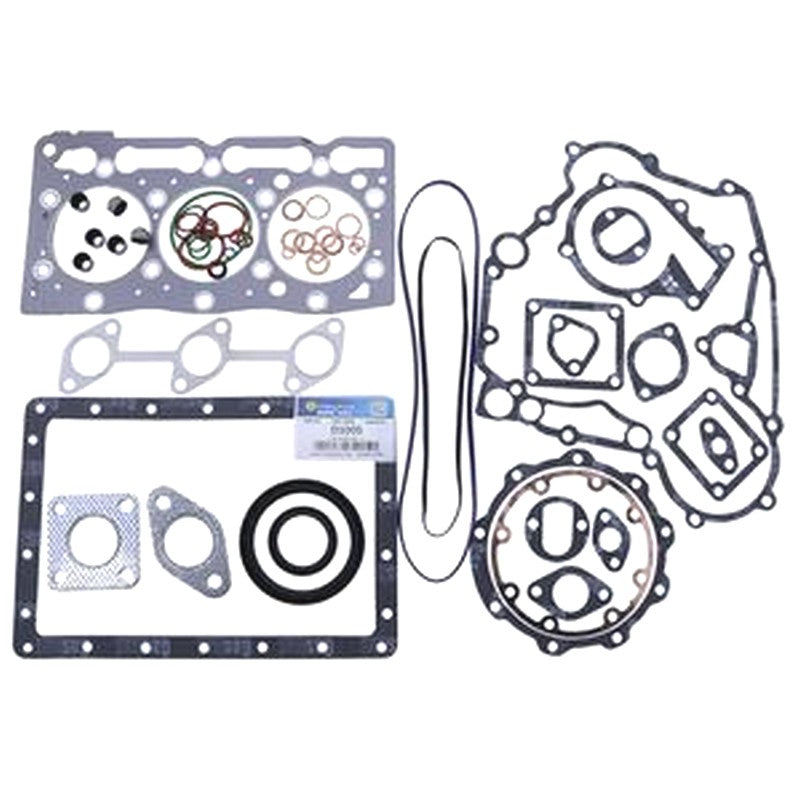 D1005 Engine Full Gasket Set for Kubota B2100 B2301HSD B2320 B2601HSD B7500 B7510 BX2660 BX2670 BX2680 ZD326