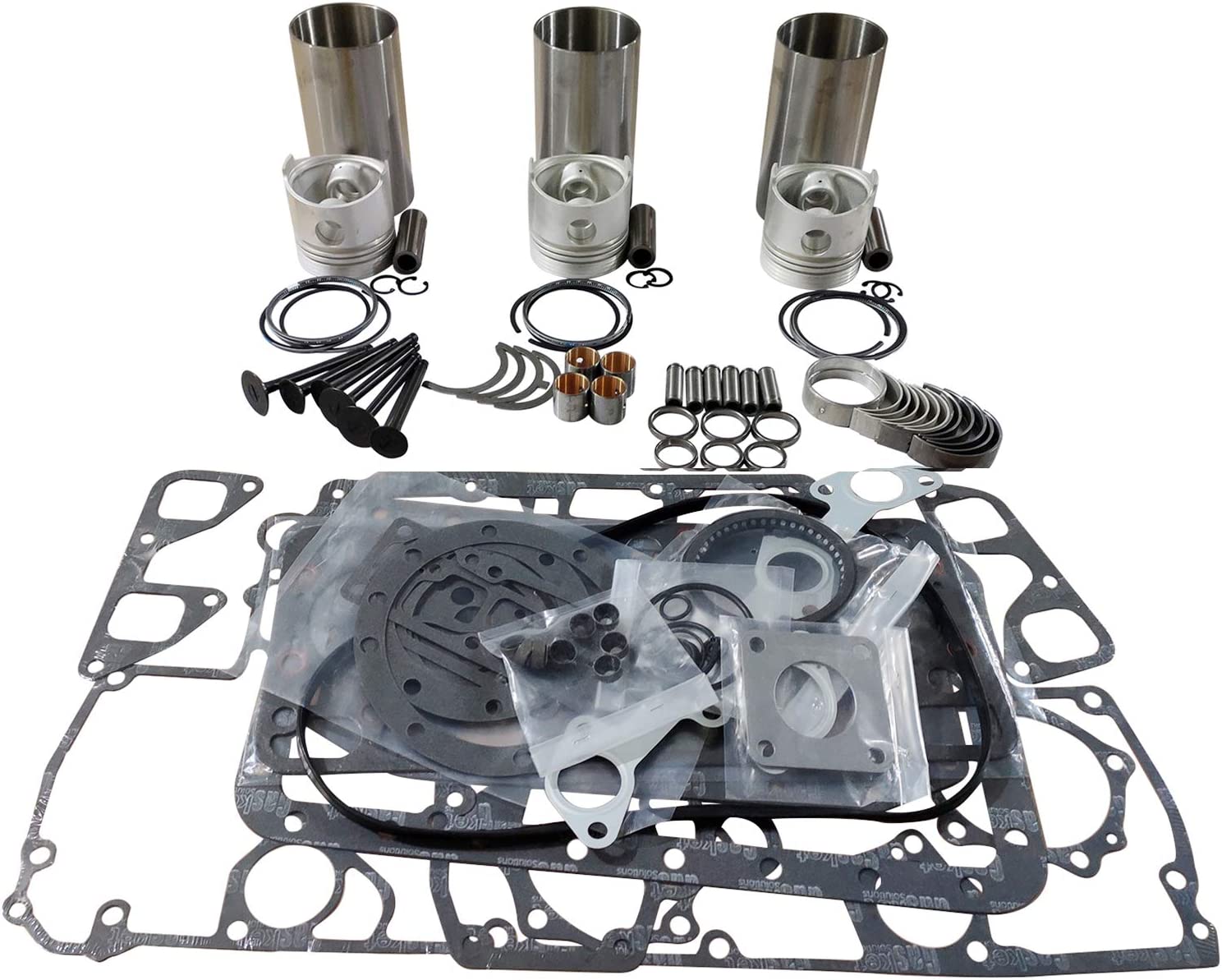 Engine Rebuild Kit D1703 For Bobcat 325C Kubota L3240DT L3300DT L3400DT L3410DT
