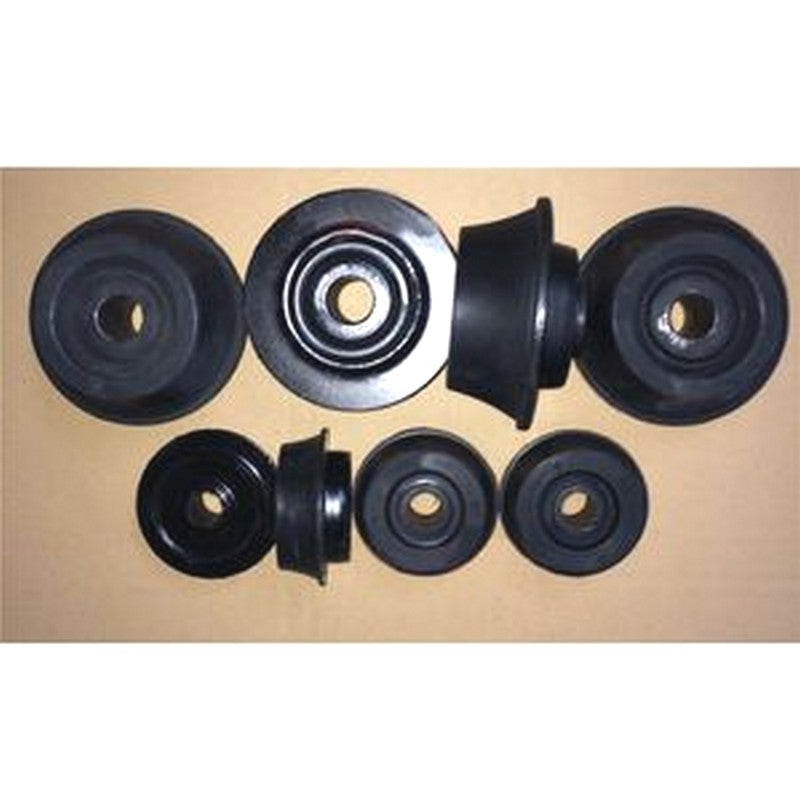 For Komatsu Excavator PC200-7 Engine Mounting Rubber Cushion Feet Bump ...