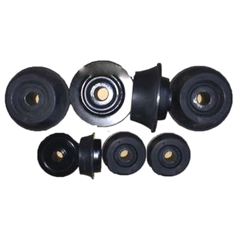 For Komatsu Excavator PC220-7 Engine Mounting Rubber Cushion Feet Bumper