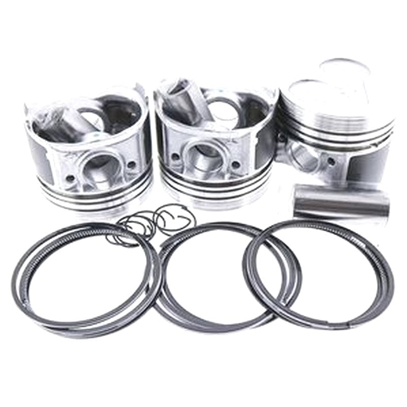 Piston & Piston Ring Set STD 67mm for Kubota D722 Engine K008 G1900 GF1800 TG1860 B7300 B7400