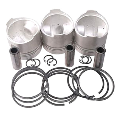 Piston & Piston Ring Set STD 78mm for Kubota D1105 Engine B2910HSD B7800HSD B3030HSD F3680 KX71 KX71H Tractor