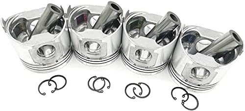 Piston & Ring Kit for Mitsubishi S4Q2-Y3SCM Engine Caterpillar CAT 304CR Excavator