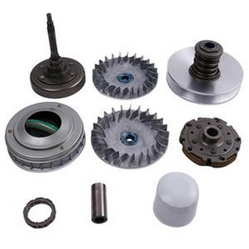 Primary Secondary Driven Clutch Fixed Sheave Pad Shoe for Hisun HS400 Forge 400 Bennche Cowboy 400