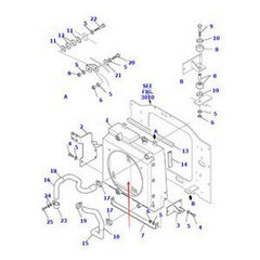 Radiator 37C-03-11500 for Komatsu Loader SK1026-5 SK1020-5 CK35-1 CK30-1 SK1020-5N SK1026-5N - Buymachineryparts