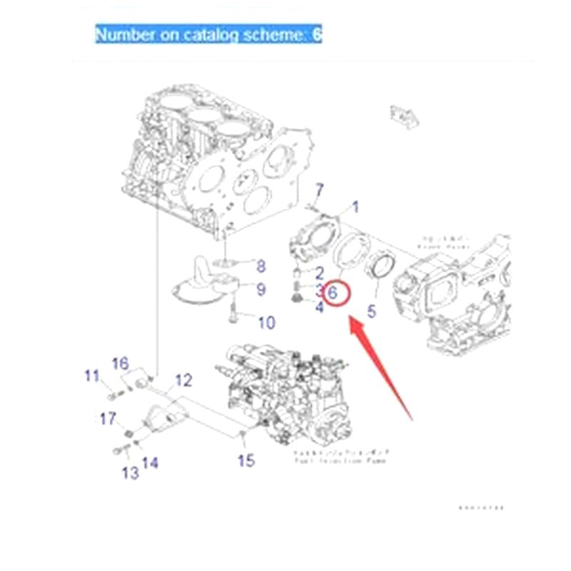 Rotor Outer YM119802-32120 for Komatsu SK818-5 SK815-5 SK714-5 PC45R-8 PC35R-8 PC30MR-2 PC27R-8 S3D84-5X-AB S3D84-5X-AC