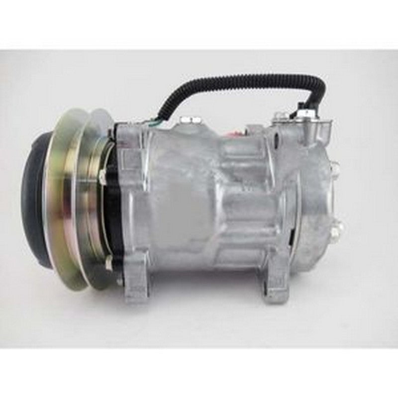 Sanden SD7H15 A/C Compressor 7120-8019 for Mitsubishi Fuso Kobelco Kato Komatsu 