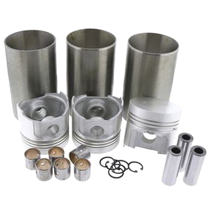 STD D1402 Pistons with Pin & Rings & Liners Kit STD for Kubota Engine