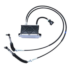 Throttle Motor Governor Assy with Double Cables 7 Pins 309-5954 227-5212 for Caterpillar CAT 320C 320D Excavator