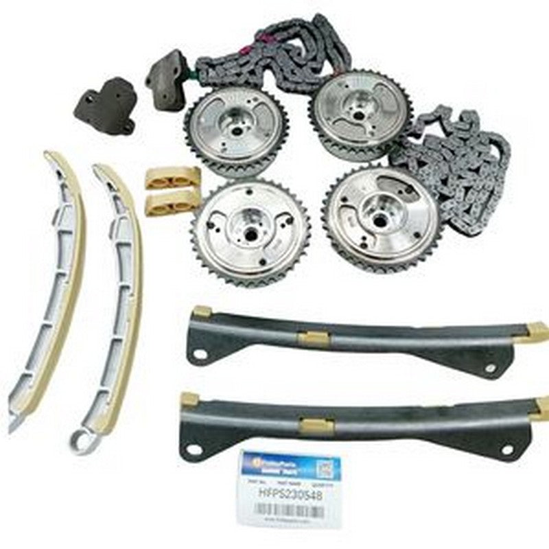 Timing Chain Kit 24350-3CGA1 for Kia Sedona Sorento Hyundai  Azera Santa Fe Palisade 3.3L 3.8L