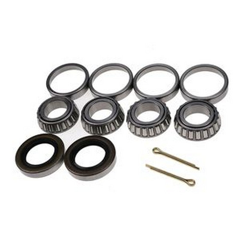 Trailer Hub Wheel Bearing Kit L44643 L44610 1" X 1"&1-1/16" for 2000 Lbs