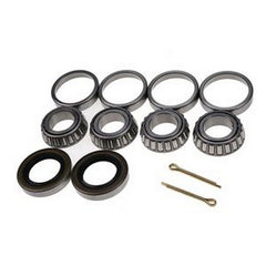 Trailer Hub Wheel Bearing Kit L44643 L44610 1" X 1"&1-1/16" for 2000 Lbs