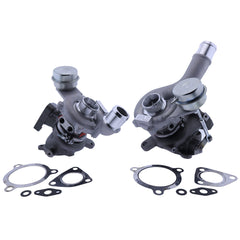 Left & Right Turbo MGT1549SL Turbocharger AA5E9G438GD 790318-0008 for Ford Explorer Flex MKT MKS 2010-19