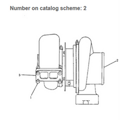 Turbo TL8107 Turbocharger 2W-5697 for Caterpillar CAT 3412 Engine Tractor D10N D9L