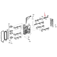 Valve Core 4620306245 for ZF Transmission Gearbox 4WG180 4WG200