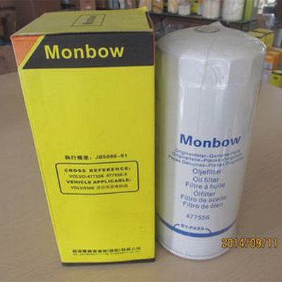 For Volvo Excavator EC280 EC330B EC330C EC340 EC340D EC360B EC360C EC380D Oil Filter VOE477556