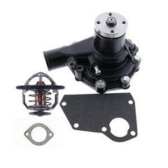 Water Pump 107-2473 & Thermostat 235-4960 With Gasket 235-4959 for Caterpillar CAT Engine 3046 3044C Tractor D3C D4C D5C Loader 933 939 933C 939C