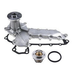 Water Pump 6653941 with Thermostat 6653948 for Bobcat 753 753G 753L 743 743B 743DS 763 763G 7753 773 773G S175 751 643 S185 S150 645 334 331 337