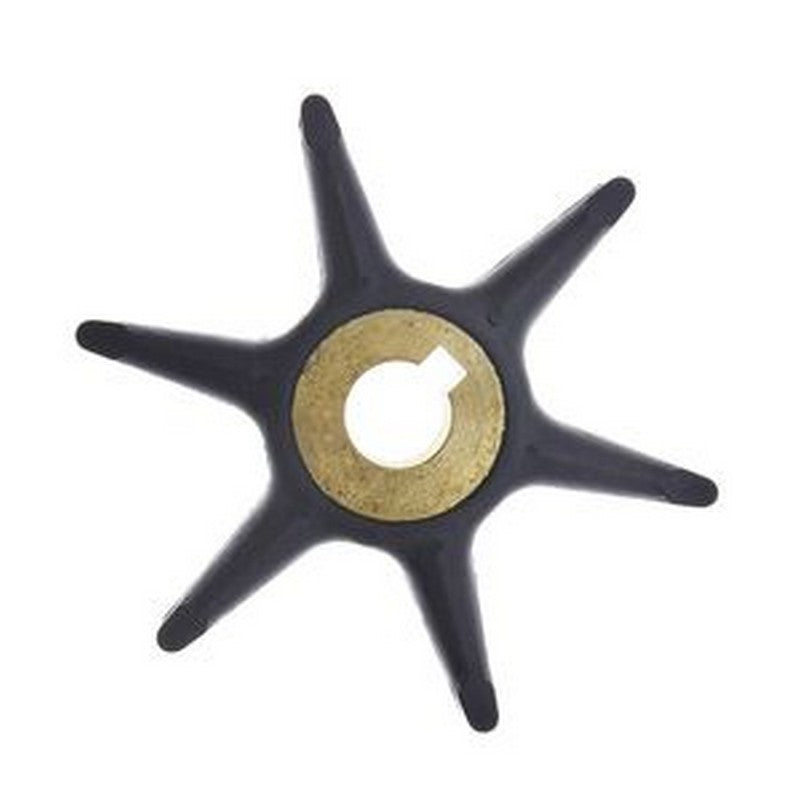 Water Pump Impeller 277181 for Johnson Evinrude BRP OMC 3HP 4HP 5HP 5.5HP 6HP 7.5HP 2-Stroke Outboard Motors